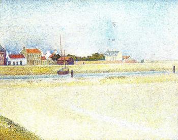 Georges Seurat : The Channel at Gravelines, Grand-Fort-Philippe